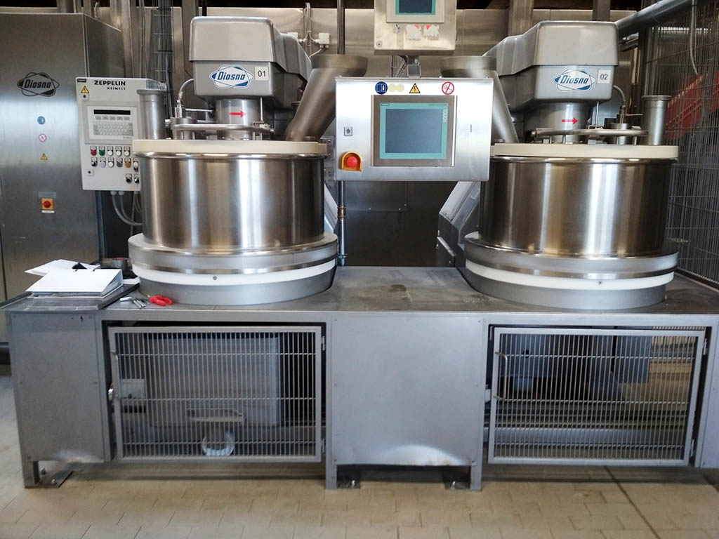 Diosna automatic mixing system