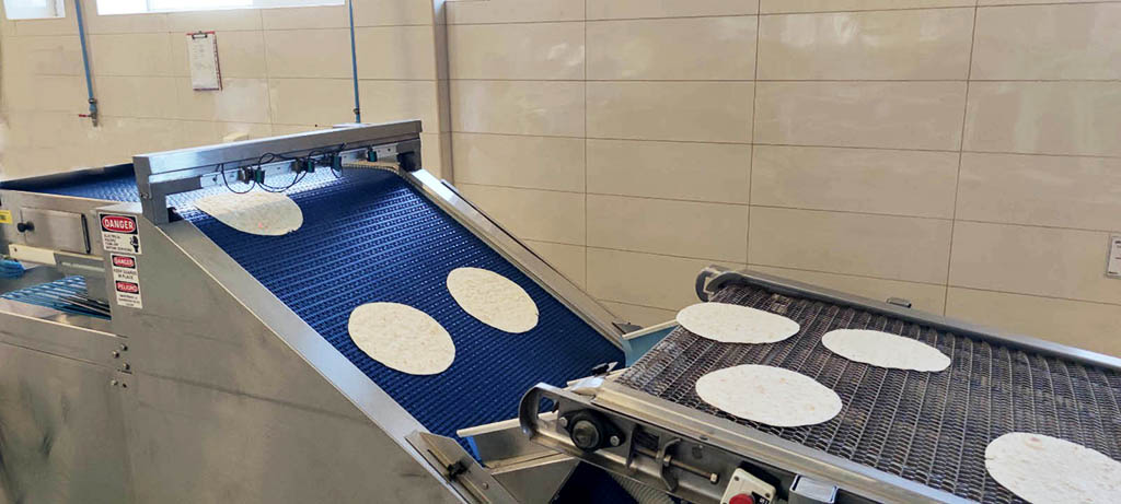 Casa Herrera tortilla line