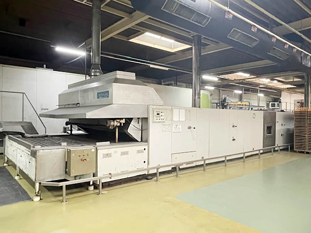 Industrial bread production line