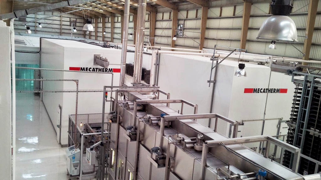 Mecatherm baguette line