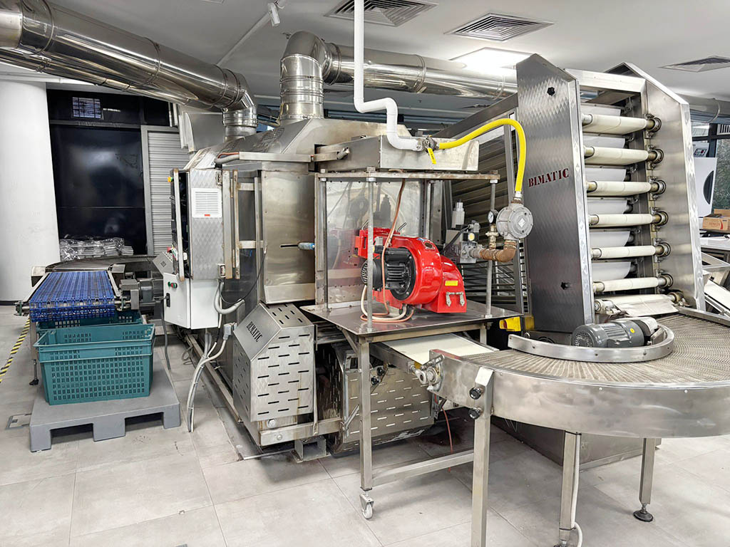 Flatbread production line