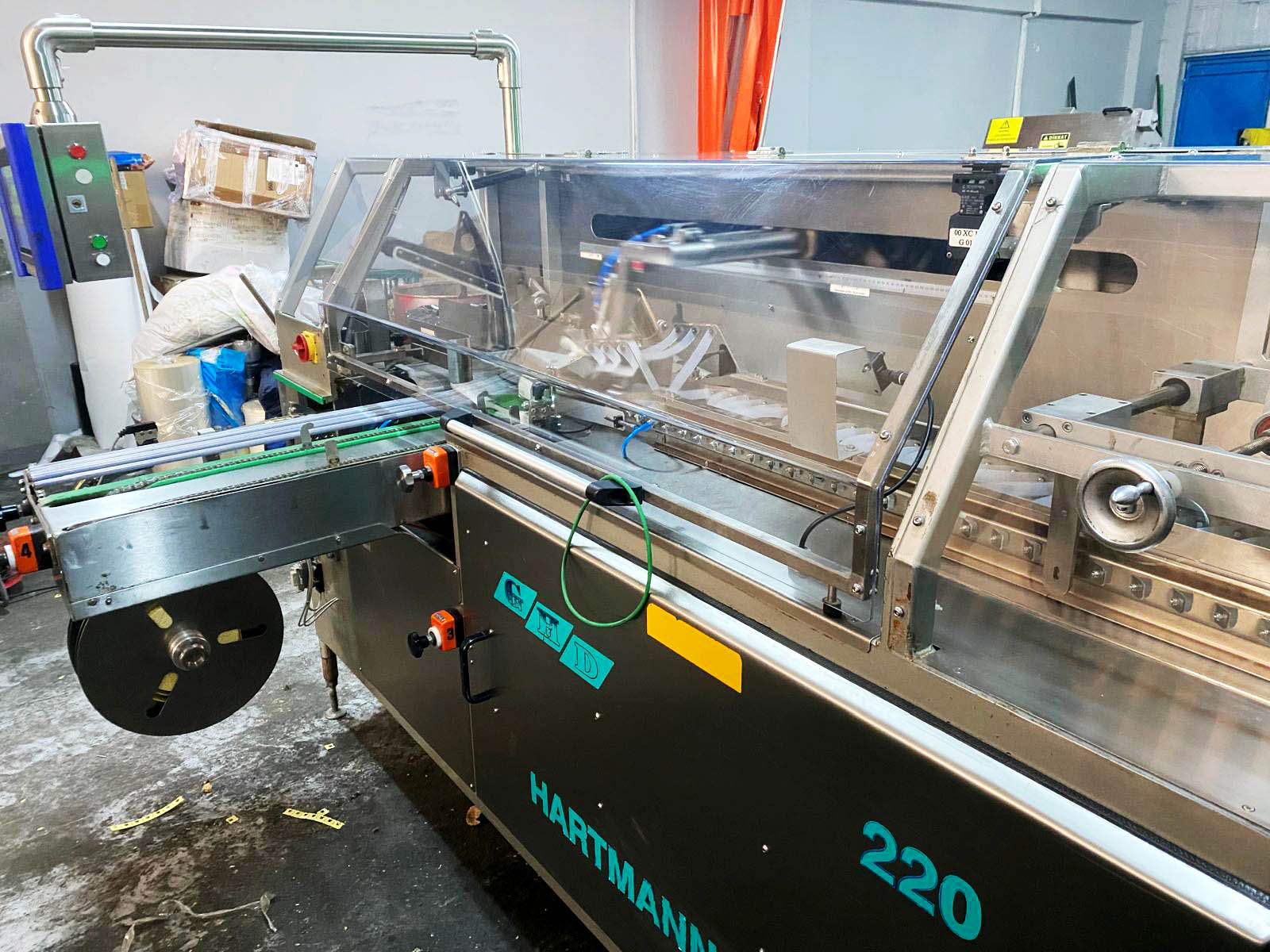 Hartmann slicing and packaging line